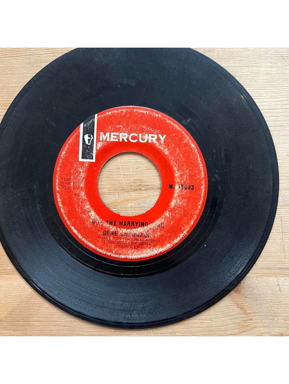 Gene Chandler - Not the Marrying Kind/Groovy Situation 45rpm VG+ R14